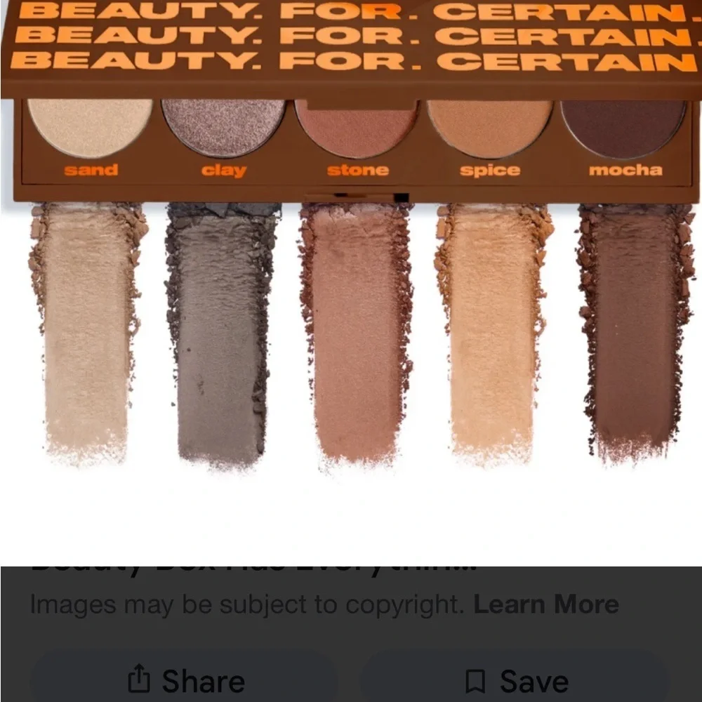 Contour Palette - Sand, Clay, Stone, Spice, Mocha